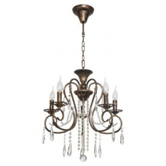 BenCrezo.Люстра потолочная классика с хрусталем B11048 / 5BG WT - Интернет-магазин бытовой техники, вентиляции, гигиенического оборудования Энерготехника, Екатеринбург