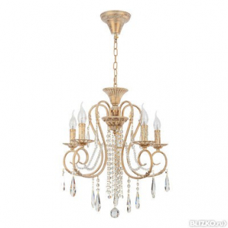 BenCrezo.Люстра потолочная классика с хрусталем B11048 / 5WG WT - Интернет-магазин бытовой техники, вентиляции, гигиенического оборудования Энерготехника, Екатеринбург