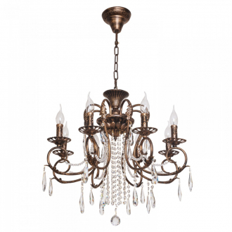 BenCrezo.Люстра потолочная классика с хрусталем B11048 / 8BG WT - Интернет-магазин бытовой техники, вентиляции, гигиенического оборудования Энерготехника, Екатеринбург