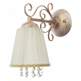 BenCrezo.Бра настенная  классика с хрусталем B11051 / 1wWG WT - Интернет-магазин бытовой техники, вентиляции, гигиенического оборудования Энерготехника, Екатеринбург