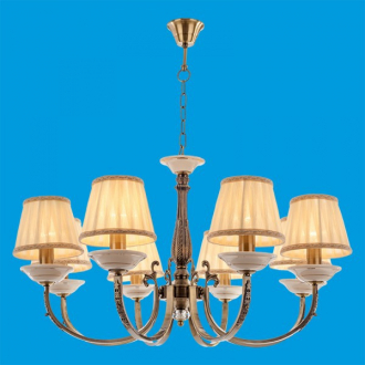 BenCrezo.Люстра потолочная классика B11065 / 8AB BGE - Интернет-магазин бытовой техники, вентиляции, гигиенического оборудования Энерготехника, Екатеринбург