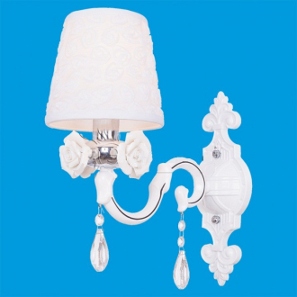 BenCrezo.Бра настенная  классика с хрусталем B11094 / 1wWT - Интернет-магазин бытовой техники, вентиляции, гигиенического оборудования Энерготехника, Екатеринбург