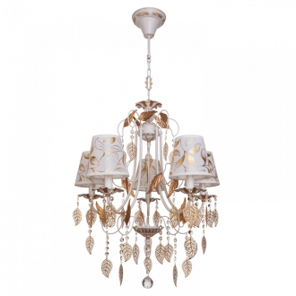 BenCrezo.Люстра потолочная классика с хрусталем B11155 / 5DWG WT - Интернет-магазин бытовой техники, вентиляции, гигиенического оборудования Энерготехника, Екатеринбург