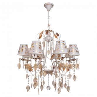 BenCrezo.Люстра потолочная классика с хрусталем B11155 / 8DWG WT - Интернет-магазин бытовой техники, вентиляции, гигиенического оборудования Энерготехника, Екатеринбург