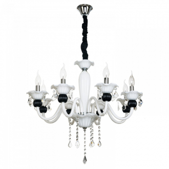 BenCrezo.Люстра потолочная классика с хрусталем B11159 / 8 - Интернет-магазин бытовой техники, вентиляции, гигиенического оборудования Энерготехника, Екатеринбург