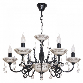BenCrezo.Люстра потолочная классика с хрусталем B11167 / 6BK - Интернет-магазин бытовой техники, вентиляции, гигиенического оборудования Энерготехника, Екатеринбург