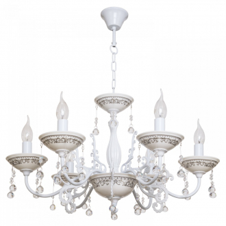 BenCrezo.Люстра потолочная классика с хрусталем B11167 / 6WT - Интернет-магазин бытовой техники, вентиляции, гигиенического оборудования Энерготехника, Екатеринбург