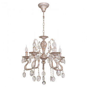 BenCrezo.Люстра потолочная классика с хрусталем B11168 / 5WG + WT - Интернет-магазин бытовой техники, вентиляции, гигиенического оборудования Энерготехника, Екатеринбург