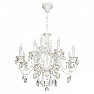 BenCrezo.Люстра потолочная классика с хрусталем B11169 / 12CW + WT - Интернет-магазин бытовой техники, вентиляции, гигиенического оборудования Энерготехника, Екатеринбург