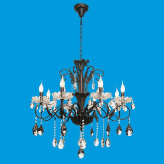 BenCrezo.Люстра потолочная классика с хрусталем B11170 / 8CF + GD WT - Интернет-магазин бытовой техники, вентиляции, гигиенического оборудования Энерготехника, Екатеринбург