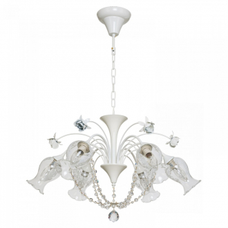 BenCrezo.Люстра потолочная классика с хрусталем B11172 / 6CW WT - Интернет-магазин бытовой техники, вентиляции, гигиенического оборудования Энерготехника, Екатеринбург
