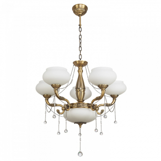 Ben Crezo Люстра классическая с хрусталем B11185/5+2ABP - Интернет-магазин бытовой техники, вентиляции, гигиенического оборудования Энерготехника, Екатеринбург