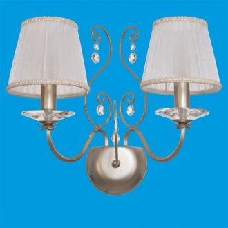 BenCrezo.Бра настенная  классика с хрусталем B11197 / 2wCR + BR WT - Интернет-магазин бытовой техники, вентиляции, гигиенического оборудования Энерготехника, Екатеринбург