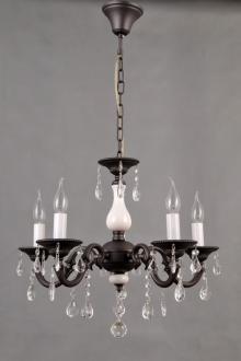 BenCrezo.Люстра потолочная классика с хрусталем B11233 / 5AG + WT - Интернет-магазин бытовой техники, вентиляции, гигиенического оборудования Энерготехника, Екатеринбург