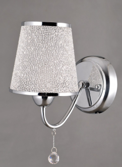 BenCrezo.Бра настенная классика с хрусталем B11234 / 1wCR WT - Интернет-магазин бытовой техники, вентиляции, гигиенического оборудования Энерготехника, Екатеринбург