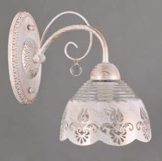 Бра классическое с хрусталем Ben Crezo B11240/1wWG WG+CL - Интернет-магазин бытовой техники, вентиляции, гигиенического оборудования Энерготехника, Екатеринбург