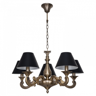 BenCrezo.Люстра потолочная классика B11245/5AB BK - Интернет-магазин бытовой техники, вентиляции, гигиенического оборудования Энерготехника, Екатеринбург