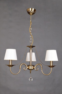 BenCrezo.Люстра потолочная классика с хрусталем B11254 / 3AB WT - Интернет-магазин бытовой техники, вентиляции, гигиенического оборудования Энерготехника, Екатеринбург