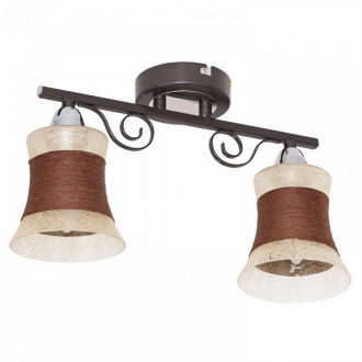 BenCrezo.Люстра потолочная B11255/2WE+CH BR - Интернет-магазин бытовой техники, вентиляции, гигиенического оборудования Энерготехника, Екатеринбург