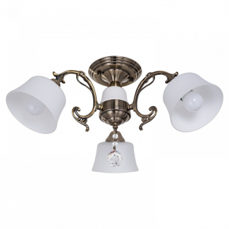 BenCrezo.Люстра потолочная классика B11269/3AB WT - Интернет-магазин бытовой техники, вентиляции, гигиенического оборудования Энерготехника, Екатеринбург