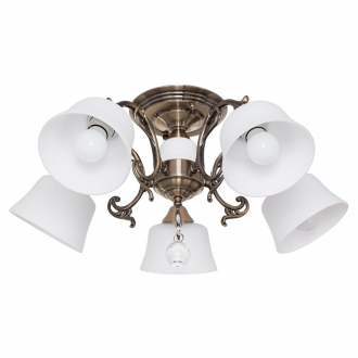 BenCrezo.Люстра потолочная классика B11269/5AB WT - Интернет-магазин бытовой техники, вентиляции, гигиенического оборудования Энерготехника, Екатеринбург