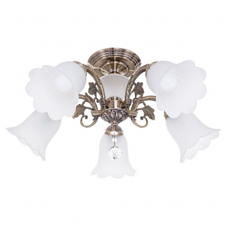 BenCrezo.Люстра потолочная классика B11270/5AB WT - Интернет-магазин бытовой техники, вентиляции, гигиенического оборудования Энерготехника, Екатеринбург