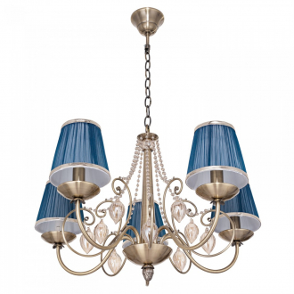 BenCrezo.Люстра потолочная классика B11279/5AB BL - Интернет-магазин бытовой техники, вентиляции, гигиенического оборудования Энерготехника, Екатеринбург