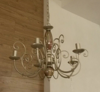 BenCrezo.Люстра потолочная классика B11280 / 5SV + BR PK - Интернет-магазин бытовой техники, вентиляции, гигиенического оборудования Энерготехника, Екатеринбург