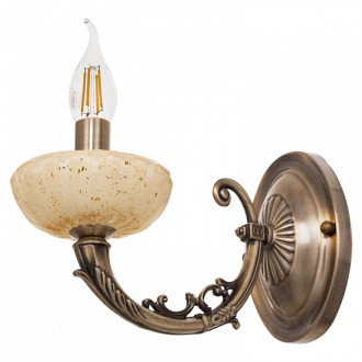 BenCrezo.Бра классика B11283/1wAB+WT - Интернет-магазин бытовой техники, вентиляции, гигиенического оборудования Энерготехника, Екатеринбург