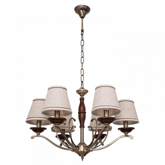 BenCrezo.Люстра потолочная классика B11286/6AB+WD GR - Интернет-магазин бытовой техники, вентиляции, гигиенического оборудования Энерготехника, Екатеринбург