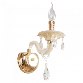 BenCrezo.Бра настенная  классика с хрусталем B21011 / 1wFGD YL - Интернет-магазин бытовой техники, вентиляции, гигиенического оборудования Энерготехника, Екатеринбург