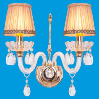 BenCrezo.Бра настенная  классика с хрусталем B21016/2W - Интернет-магазин бытовой техники, вентиляции, гигиенического оборудования Энерготехника, Екатеринбург