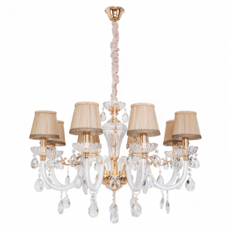 BenCrezo.Люстра потолочная классика с хрусталем B21016 / 8 - Интернет-магазин бытовой техники, вентиляции, гигиенического оборудования Энерготехника, Екатеринбург