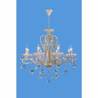 BenCrezo.Люстра потолочная классика с хрусталем B21024 / 8 - Интернет-магазин бытовой техники, вентиляции, гигиенического оборудования Энерготехника, Екатеринбург