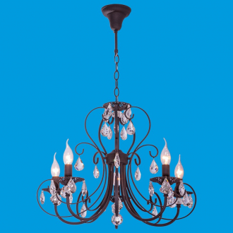 BenCrezo.Люстра потолочная классика с хрусталем B21026 / 5BK - Интернет-магазин бытовой техники, вентиляции, гигиенического оборудования Энерготехника, Екатеринбург