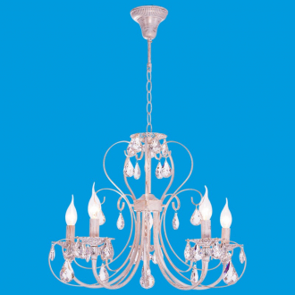BenCrezo.Люстра потолочная классика с хрусталем B21026 / 5WT - Интернет-магазин бытовой техники, вентиляции, гигиенического оборудования Энерготехника, Екатеринбург
