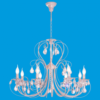 BenCrezo.Люстра потолочная классика с хрусталем B21026 / 8WT - Интернет-магазин бытовой техники, вентиляции, гигиенического оборудования Энерготехника, Екатеринбург
