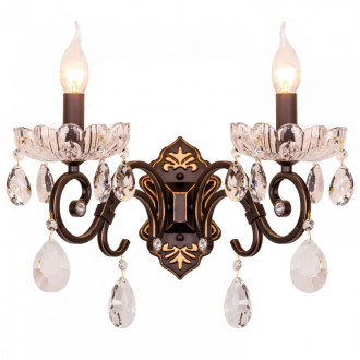 BenCrezo.Бра настенная  классика с хрусталем B21027 / 2w - Интернет-магазин бытовой техники, вентиляции, гигиенического оборудования Энерготехника, Екатеринбург