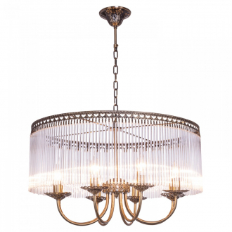 BenCrezo.Люстра потолочная классика с хрусталем B21032 / 8AB - Интернет-магазин бытовой техники, вентиляции, гигиенического оборудования Энерготехника, Екатеринбург