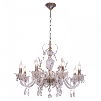 BenCrezo.Люстра потолочная классика с хрусталем B21033 / 8AB - Интернет-магазин бытовой техники, вентиляции, гигиенического оборудования Энерготехника, Екатеринбург