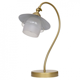 BenCrezo.Настольная лампа B71082/1T BK+SGD WT - Интернет-магазин бытовой техники, вентиляции, гигиенического оборудования Энерготехника, Екатеринбург