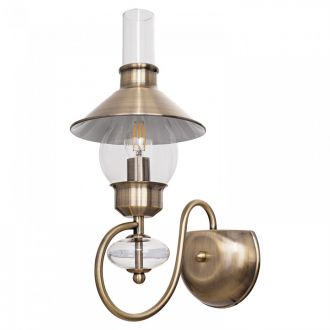 BenCrezo.Бра классика B71083/1wAB CL - Интернет-магазин бытовой техники, вентиляции, гигиенического оборудования Энерготехника, Екатеринбург