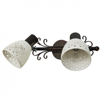 Gerhort.Спот настенный B81011 / 2wBK WH - Интернет-магазин бытовой техники, вентиляции, гигиенического оборудования Энерготехника, Екатеринбург