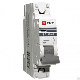 Выключатель автоматичесский модель 1полюсной 16 Ампер ВА 47-63 4.5кА PROxima ЭКФ mcb4763-1-16C-pro - Интернет-магазин бытовой техники, вентиляции, гигиенического оборудования Энерготехника, Екатеринбург