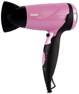Фен BBK BHD1603i коричневый/розовый - Интернет-магазин бытовой техники, вентиляции, гигиенического оборудования Энерготехника, Екатеринбург