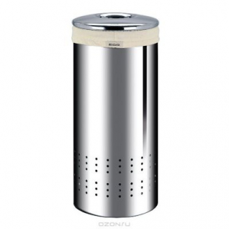 Brabantia - Бак для белья (30л) стальной полированный - Интернет-магазин бытовой техники, вентиляции, гигиенического оборудования Энерготехника, Екатеринбург