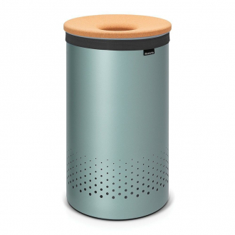 Brabantia - Бак для белья (60л) мятный металлик - Интернет-магазин бытовой техники, вентиляции, гигиенического оборудования Энерготехника, Екатеринбург
