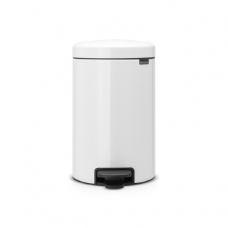 Brabantia Мусорный бак с педалью newIcon 12л Минерально-белый - Интернет-магазин бытовой техники, вентиляции, гигиенического оборудования Энерготехника, Екатеринбург
