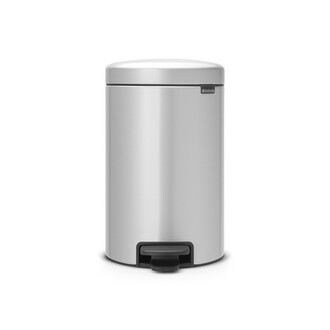 Brabantia Мусорный бак с педалью newIcon 12л серый металлик - Интернет-магазин бытовой техники, вентиляции, гигиенического оборудования Энерготехника, Екатеринбург