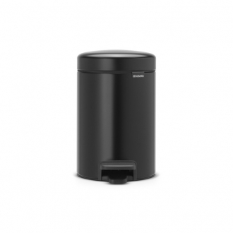 Brabantia Мусорный бак с педалью newIcon 3л черный матовый - Интернет-магазин бытовой техники, вентиляции, гигиенического оборудования Энерготехника, Екатеринбург